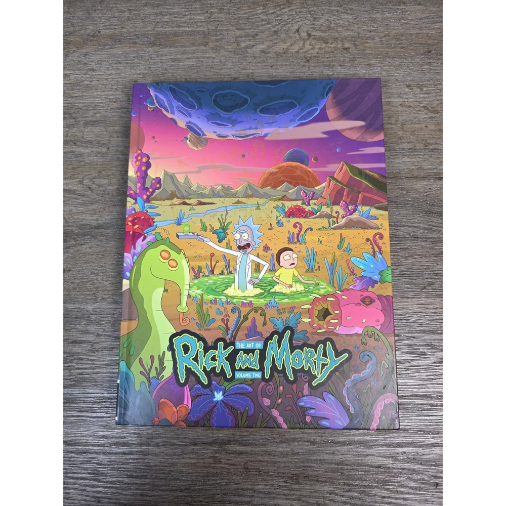 The Art of Rick and Morty Volume 2 by Jeremy Gilfor Hardcover Adult Swim NEW
